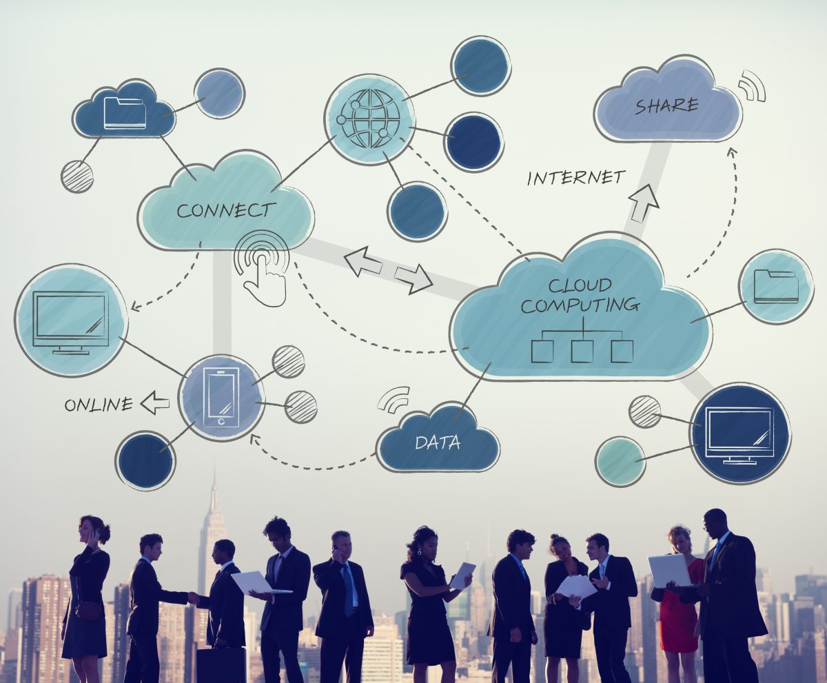 Cloud Computing Networking Connecting Concpet